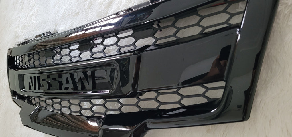 NISSAN FRONTIER 2009-2021 GRILL Black Nissan Version