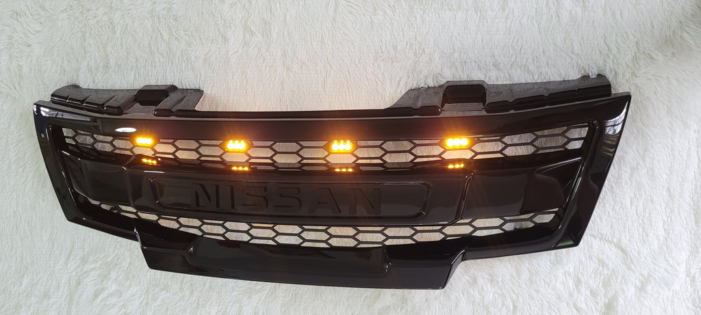 NISSAN FRONTIER 2009-2021 GRILL Black Nissan Version