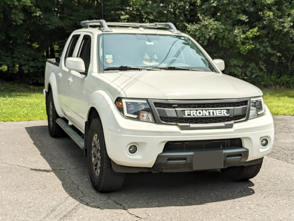 NISSAN FRONTIER 2009-2021 GRILL White  Frontier Version 2